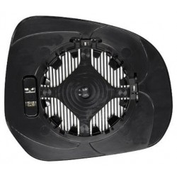 Piastra specchietto termica con vetro lato guida - sx