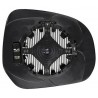 Piastra specchietto termica con vetro lato guida - sx