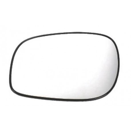 Piastra specchietto termica con vetro lato guida - sx