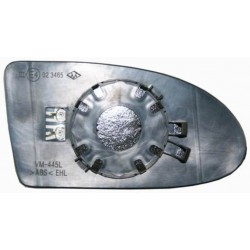 Piastra specchietto termica con vetro lato guida - sx