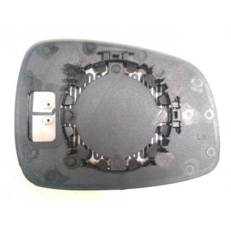 Piastra specchietto termica con vetro lato guida - sx