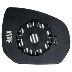 Piastra specchietto termica con vetro lato guida - sx