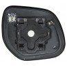 Piastra specchietto termica con vetro lato guida - sx