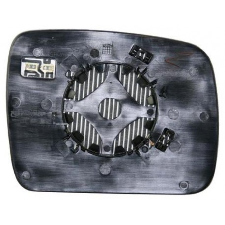 Piastra specchietto termica con vetro lato guida - sx