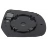 Piastra specchietto termica con vetro lato guida - sx