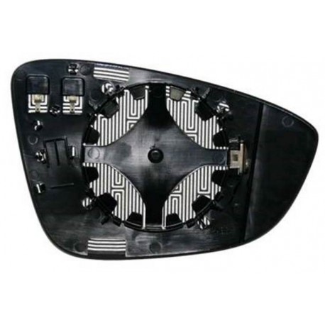 Piastra specchietto termica con vetro lato guida - sx