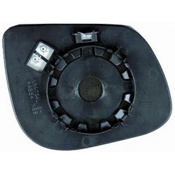 Piastra specchietto termica con vetro lato guida - sx