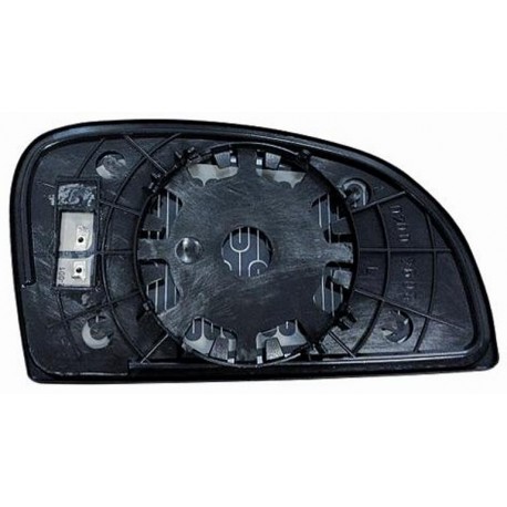 Piastra specchietto termica con vetro lato guida - sx