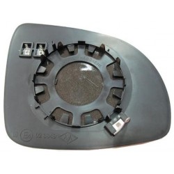 Piastra specchietto termica con vetro lato guida - sx
