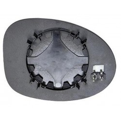 Piastra specchietto termica con vetro lato guida - sx