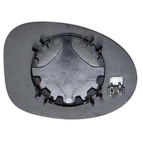 Piastra specchietto termica con vetro lato guida - sx