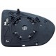 Piastra specchietto termica con vetro lato guida - sx