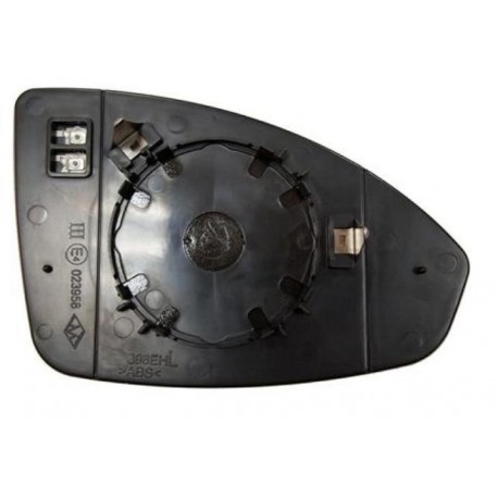 Piastra specchietto termica con vetro lato guida - sx