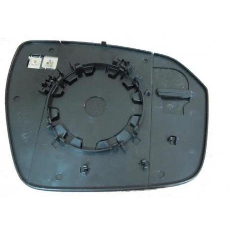 Piastra specchietto termica con vetro lato guida - sx