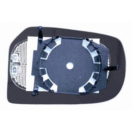 Piastra specchietto termica con vetro lato guida - sx