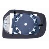 Piastra specchietto termica con vetro lato guida - sx