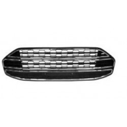 Griglia paraurti anteriore centrale con modanatura cromata