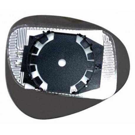 Piastra specchietto termica con vetro lato guida - sx