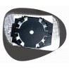Piastra specchietto termica con vetro lato guida - sx