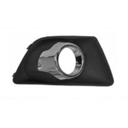 Griglia paraurti anteriore con cornice fendinebbia cromata dx