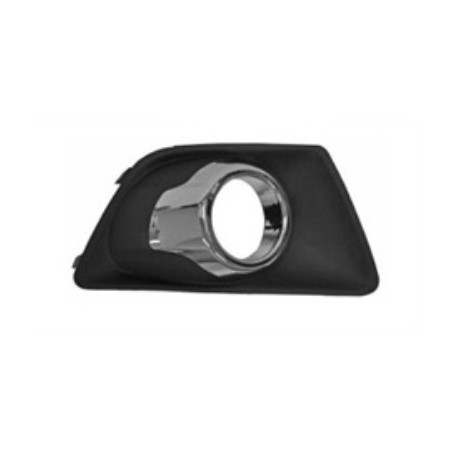 Griglia paraurti anteriore con cornice fendinebbia cromata dx