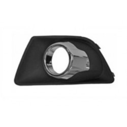 Griglia paraurti anteriore con cornice fendinebbia cromata sx