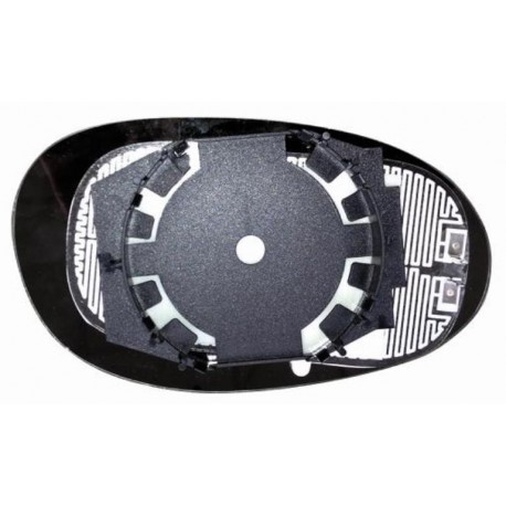 Piastra specchietto termica con vetro lato guida - sx
