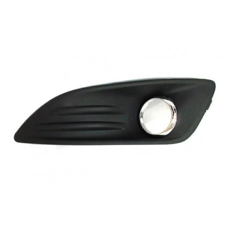 Griglia paraurti anteriore con cornice fendinebbia cromata sx