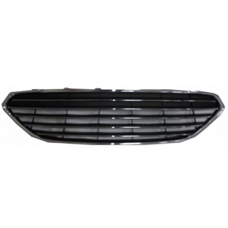 Griglia paraurti anteriore superiore con cornice cromata