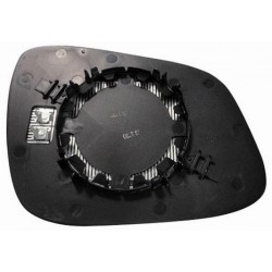 Piastra specchietto termica con vetro lato guida - sx