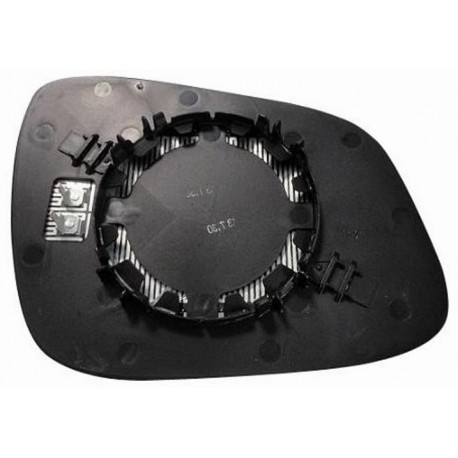 Piastra specchietto termica con vetro lato guida - sx