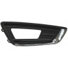 Griglia paraurti anteriore con foro fendinebbia cromata - nera dx