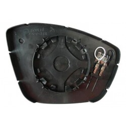 Piastra specchietto termica con vetro lato guida - sx