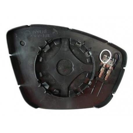 Piastra specchietto termica con vetro lato guida - sx