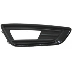 Griglia paraurti anteriore con foro fendinebbia nera lucida dx