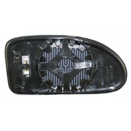 Piastra specchietto termica con vetro lato guida - sx