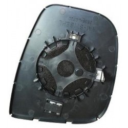 Piastra specchietto termica con vetro lato guida - sx