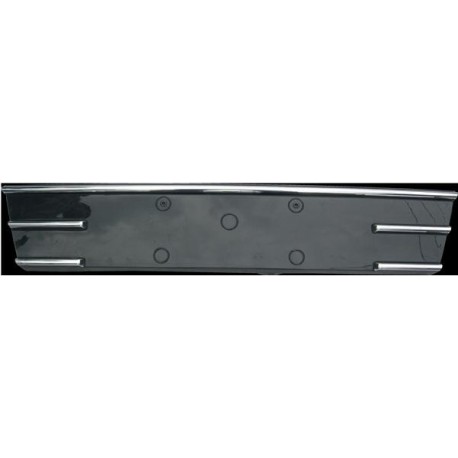 Griglia paraurti anteriore centrale con cornice cromata