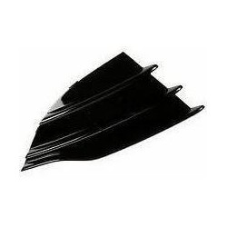 Griglia paraurti anteriore nera lucida dx