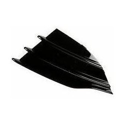 Griglia paraurti anteriore nera lucida sx