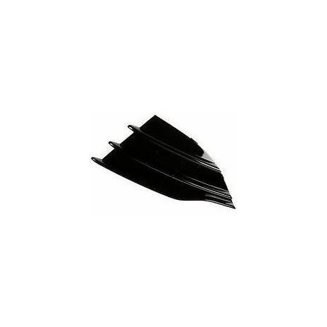 Griglia paraurti anteriore nera lucida sx