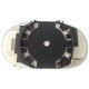 Piastra specchietto termica con vetro lato guida - sx