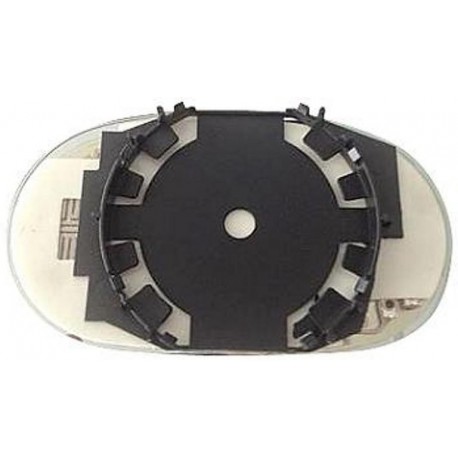 Piastra specchietto termica con vetro lato guida - sx