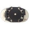 Piastra specchietto termica con vetro lato guida - sx