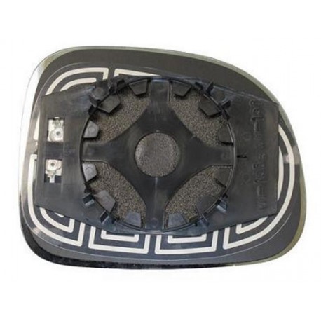 Piastra specchietto termica con vetro lato guida - sx