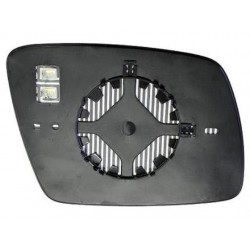 Piastra specchietto termica con vetro lato guida - sx