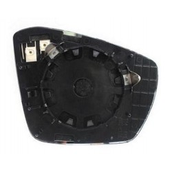 Piastra specchietto termica con vetro lato guida - sx
