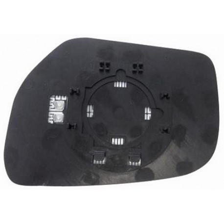 Piastra specchietto termica con vetro lato guida - sx