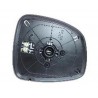Piastra specchietto termica con vetro lato guida - sx