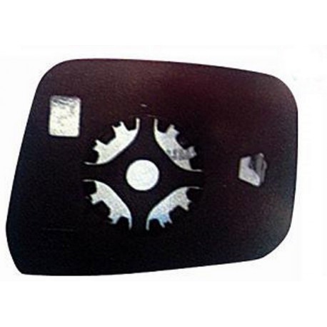 Piastra specchietto termica con vetro lato guida - sx